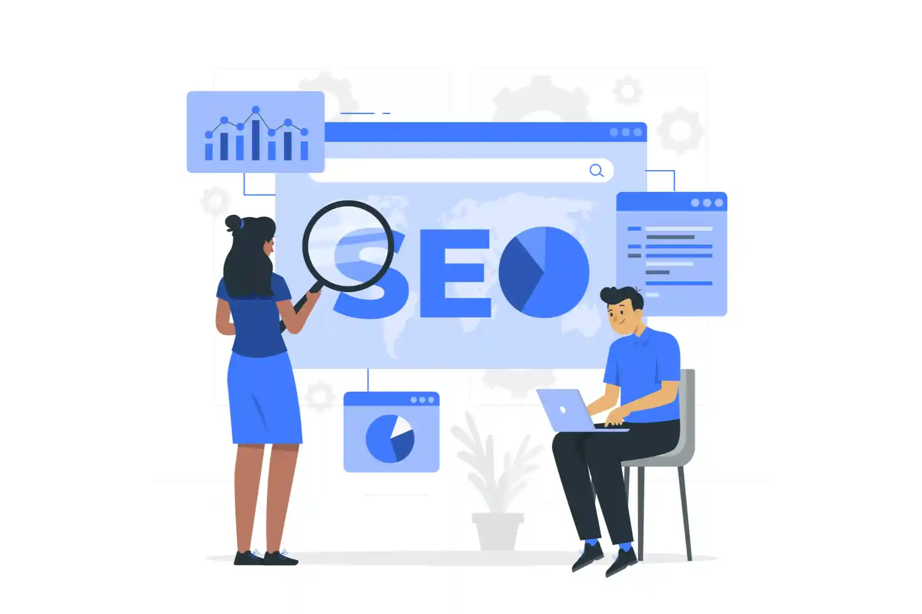 On-page and off-page SEO services by Mark Digix